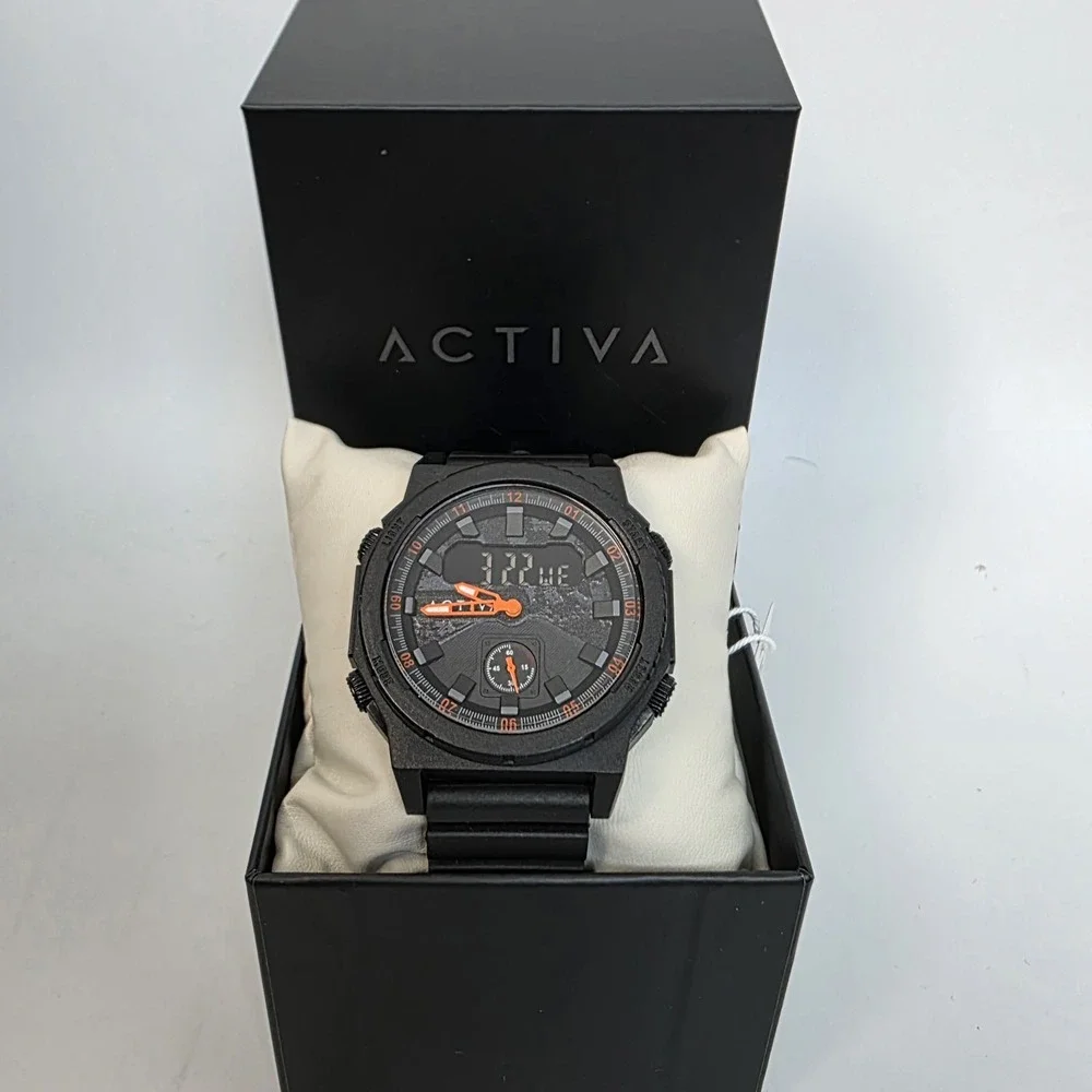NEW Activa‎ X Invicta Men's Digital Watch - 47mm, Black (ACW2355-003) #1008